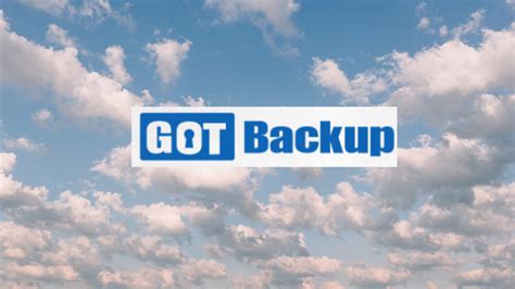 gotbackup login|Your data SECURITY is our top priority. .